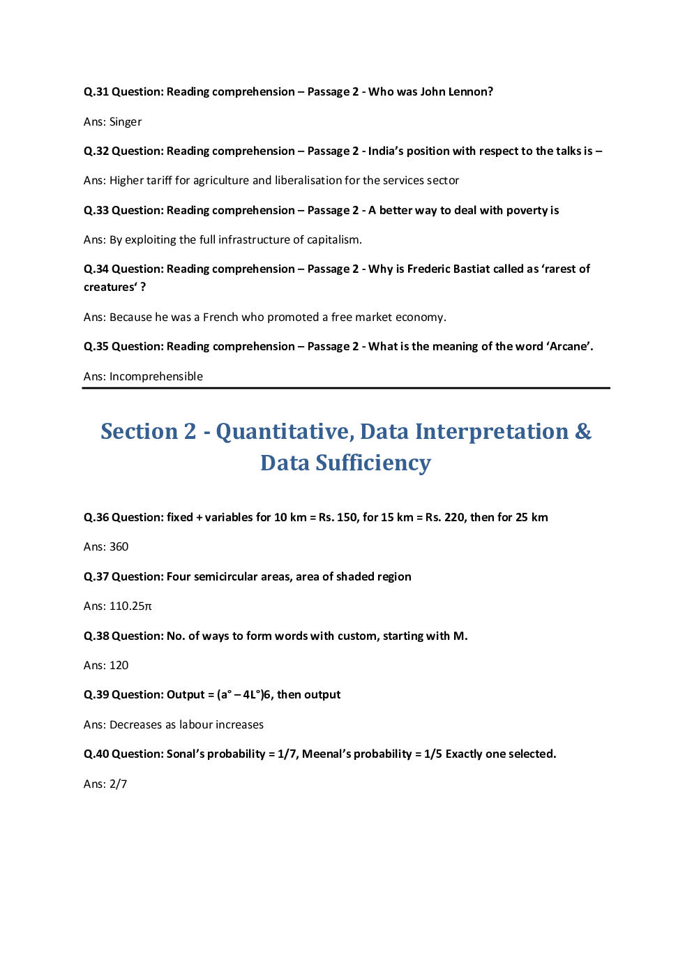 SNAP Question Papers with Answer 2018 - Page 5