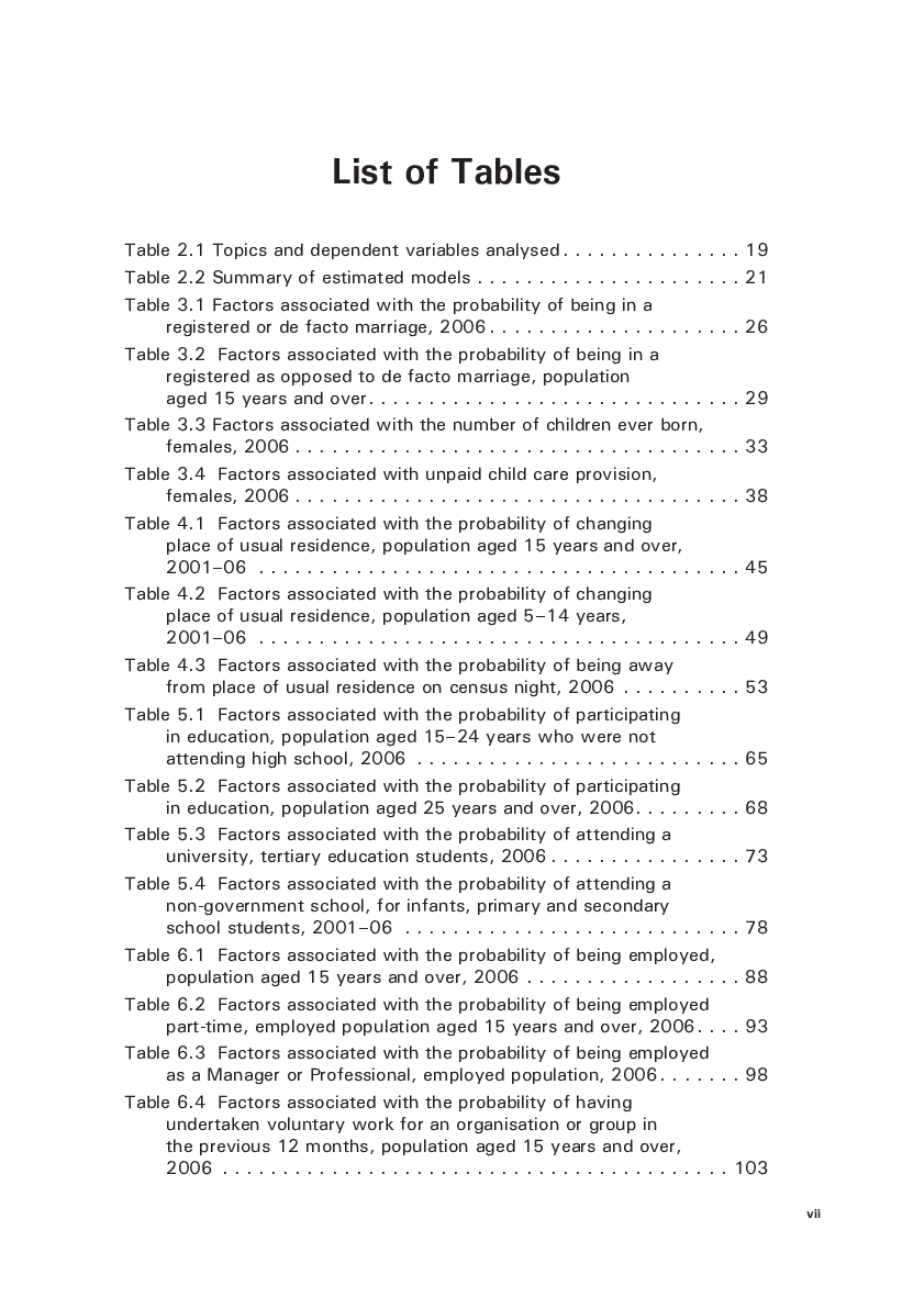 Demographic And Socioeconomic Outcomes Across The Indigenous Australian Lifecourse - Page 5