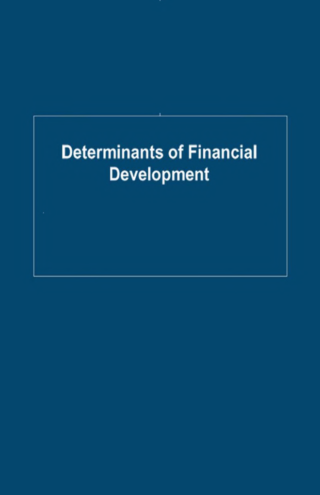 Determinates Of Financial Development - Page 1