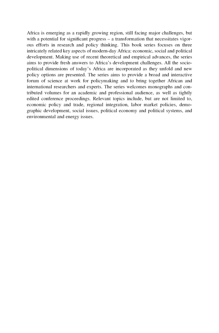 Development Policies And Policy Processes In Africa - Page 3