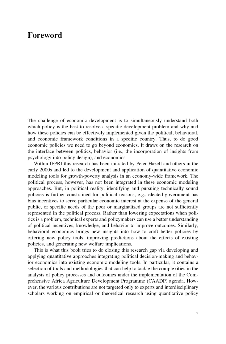 Development Policies And Policy Processes In Africa - Page 5