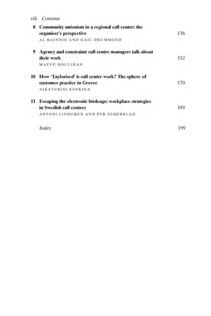 Developments In The Call Centre Industry - Page 4