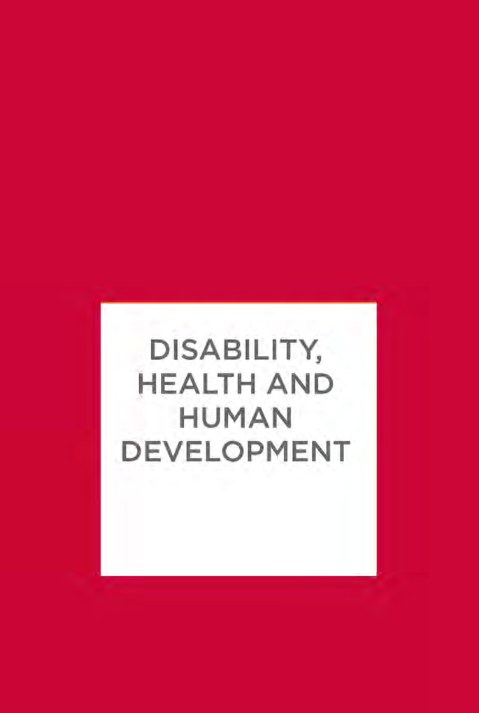 Disability Health And Human Development - Page 1