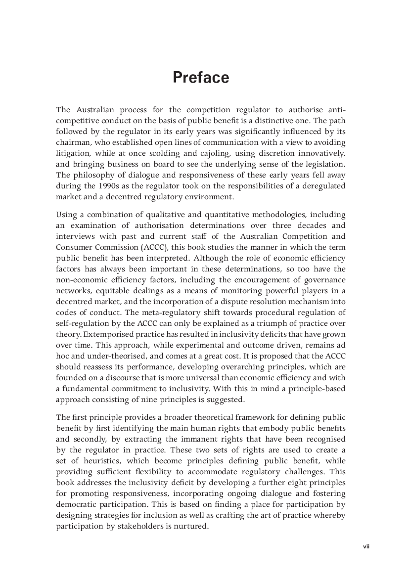 Discretion And Public Benefit In A Regulatory Agency - Page 4