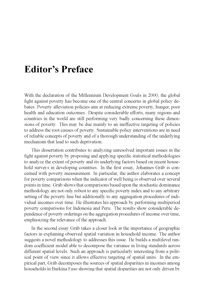 Econometric Analysis In Poverty Research - Page 3