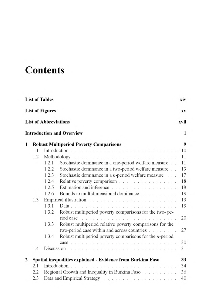 Econometric Analysis In Poverty Research - Page 5