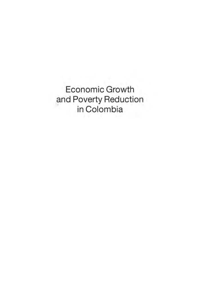 Economics Growth And Poverty Reduction In Colombia - Page 2
