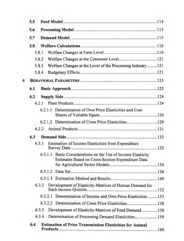 Effects Of Including Agricultural Products In The Customs Union Between Turkey And The EU - Page 5