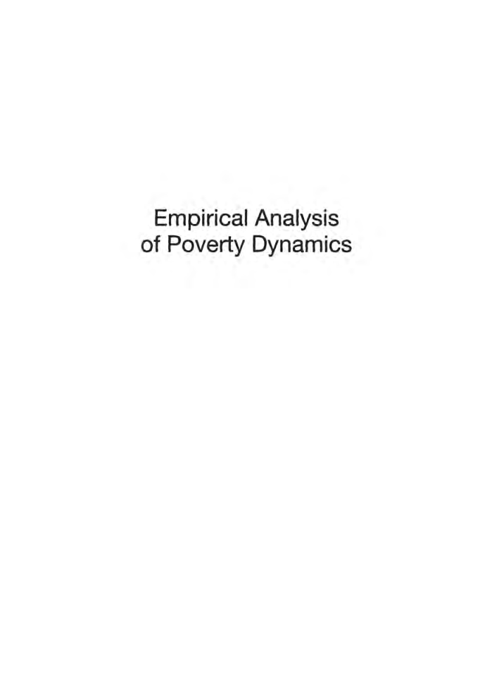 Empirical Analysis Of Poverty Dynamics - Page 2
