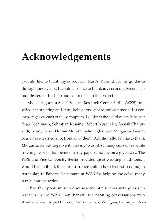 Essays In Political Economy And International Public Finance - Page 5