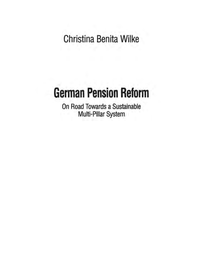 German Pension Reform - Page 2