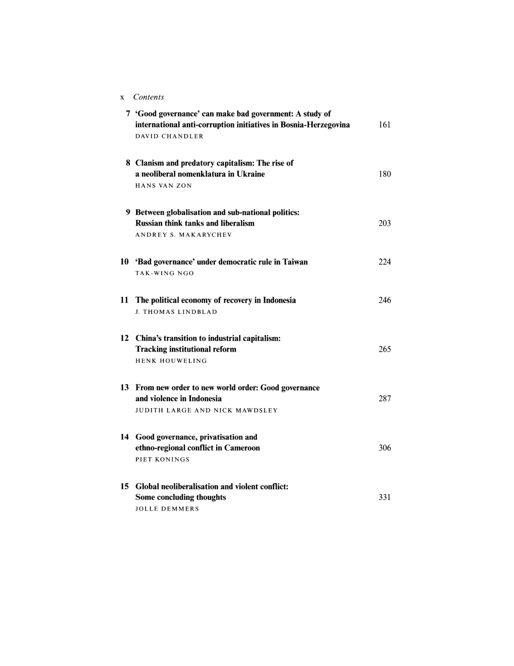 Good Governance In The Era Of Global Neoliberalism - Page 4