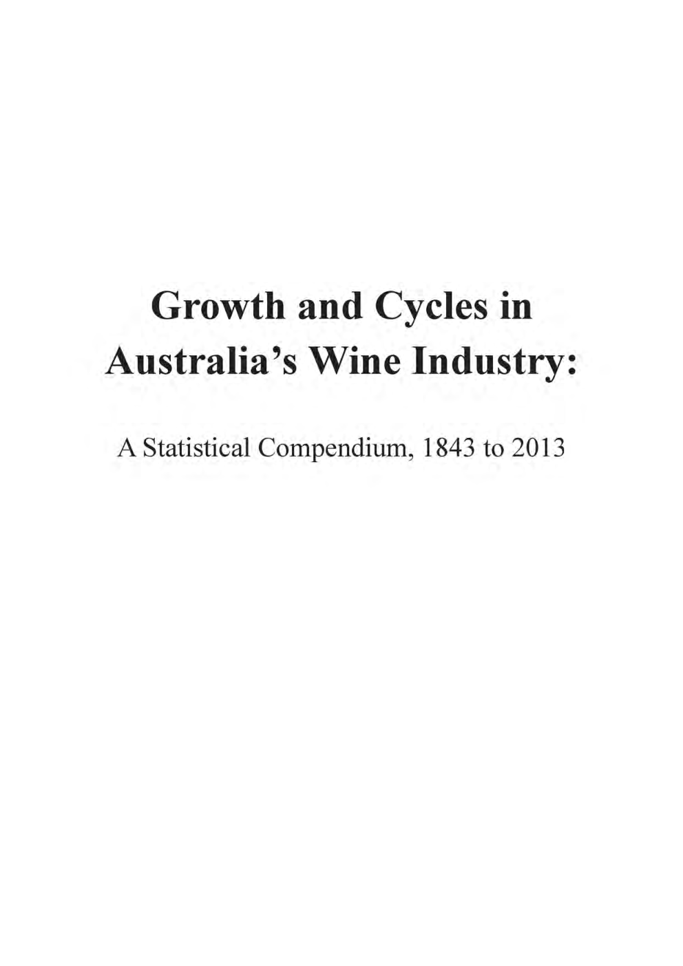 Growth And Cycles In Australia's Wine Industry - Page 4