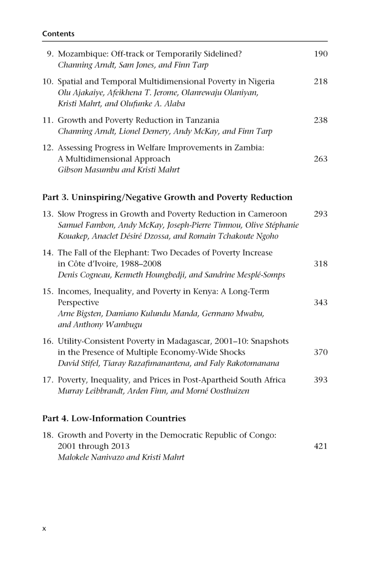 Growth And Poverty In Sub Saharan Africa - Page 4