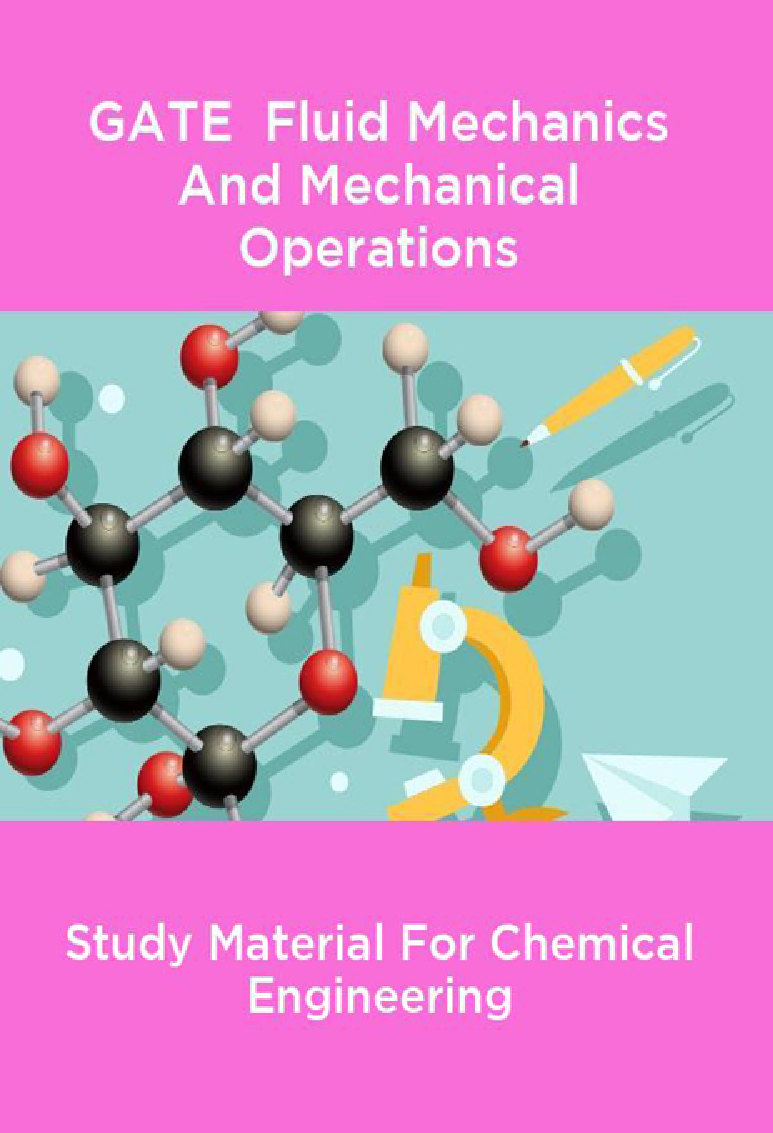 GATE Fluid Mechanics And Mechanical Operations Study Material For Chemical Engineering - Page 1