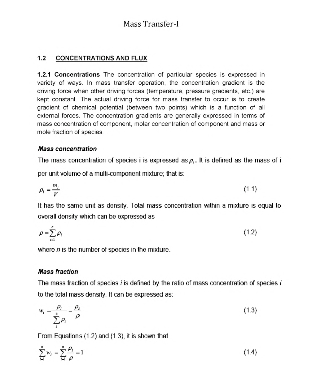 GATE Mass Transfer  Study Material For Chemical Engineering - Page 5