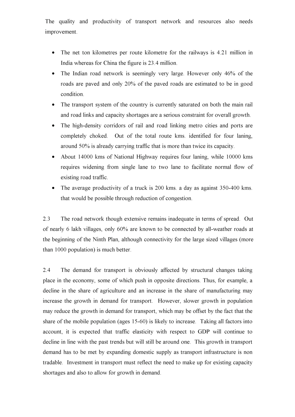 GATE Services, Infrastructure And Transportation Study Material For Architecture And Planning - Page 5