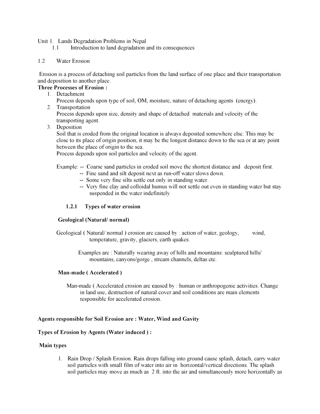 GATE Soil And Water Conservation Engineering Study Material For Agricultural Engineering - Page 3