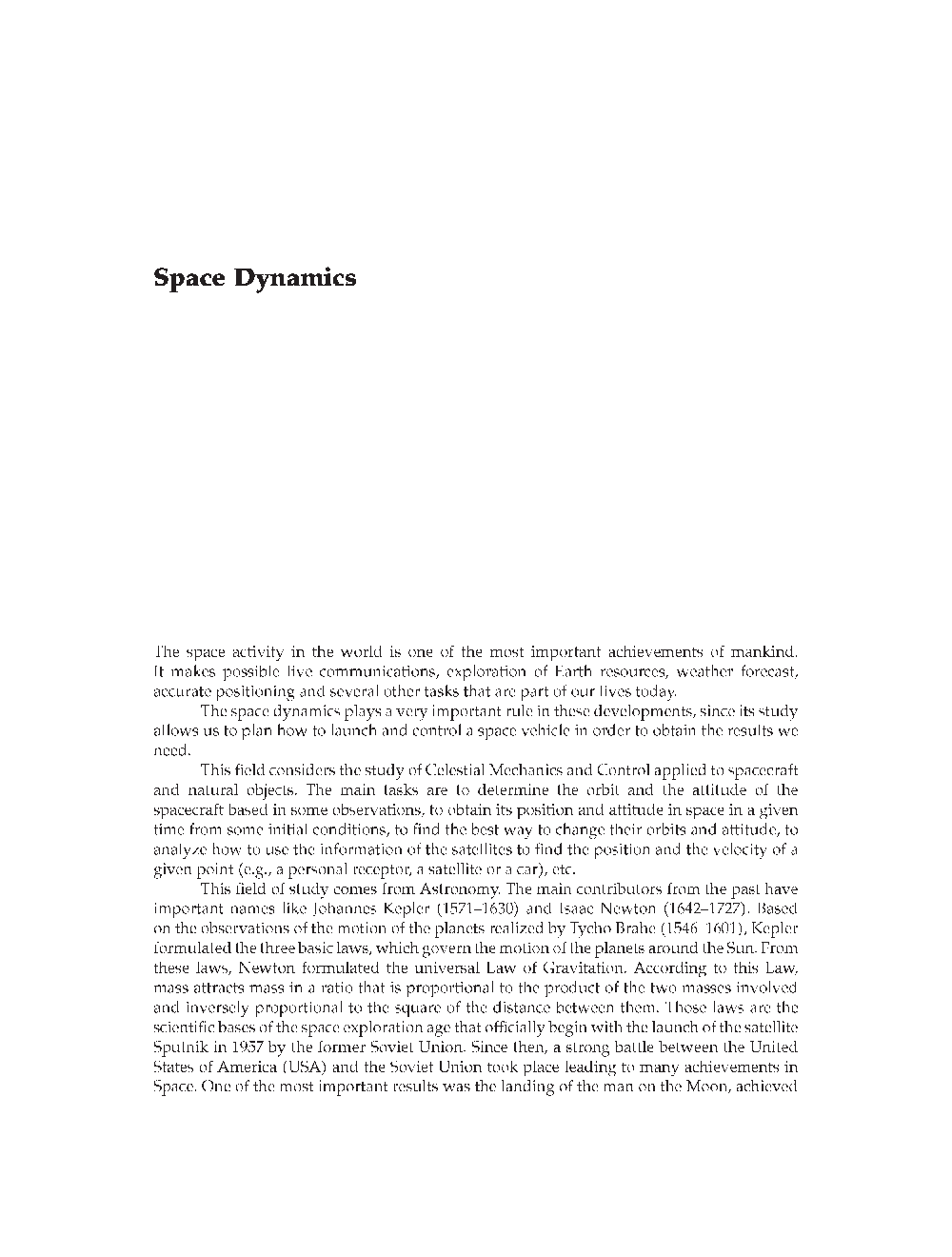 GATE Space Dynamics Study Material For Aerospace Engineering - Page 4