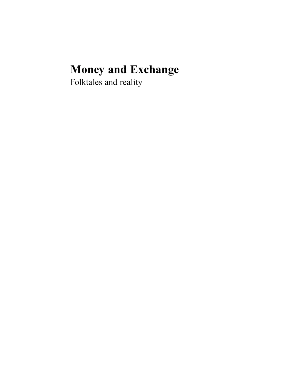 Money And Exchange - Page 2