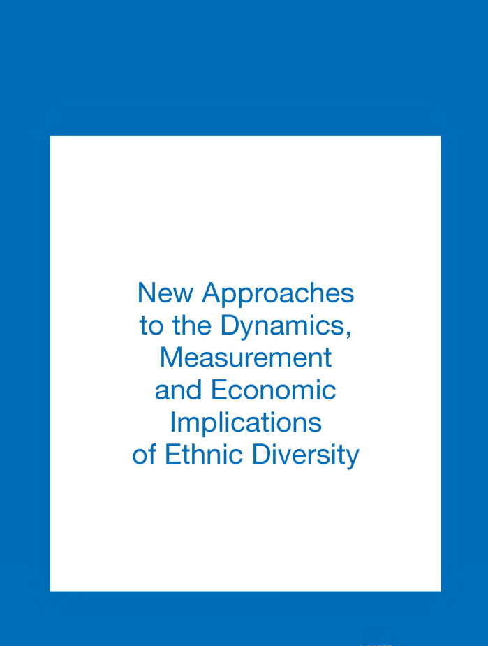 New Approaches To The Dynamics Measurement And Ethnic Diversity - Page 1