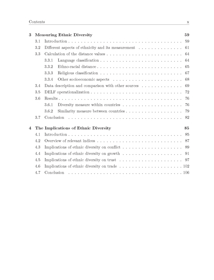 New Approaches To The Dynamics Measurement And Ethnic Diversity - Page 4