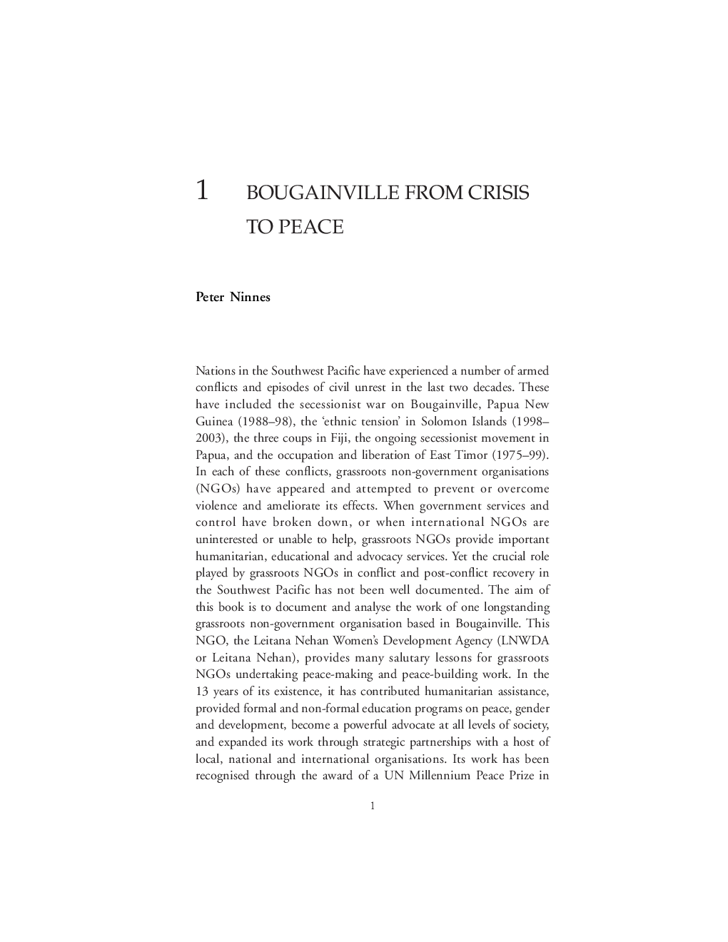 NGOS And Post Conflict Recovery - Page 4