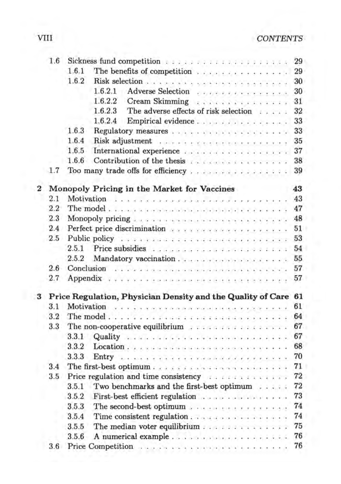 On Competition And Regulation In Health Care Systems - Page 4