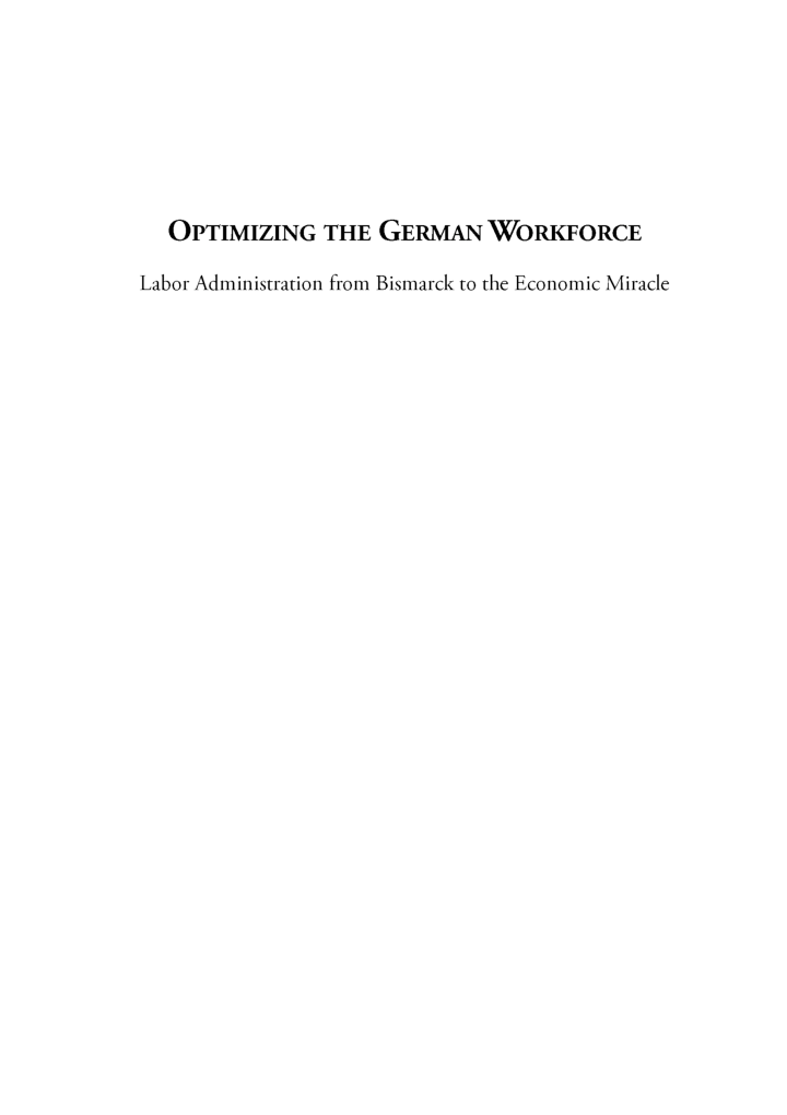 Optimizing The German Workforce - Page 2