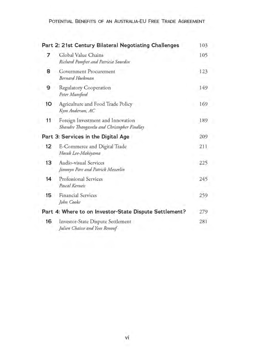 Potential Benefits Of An Australia EU Free Trade Agreement - Page 4