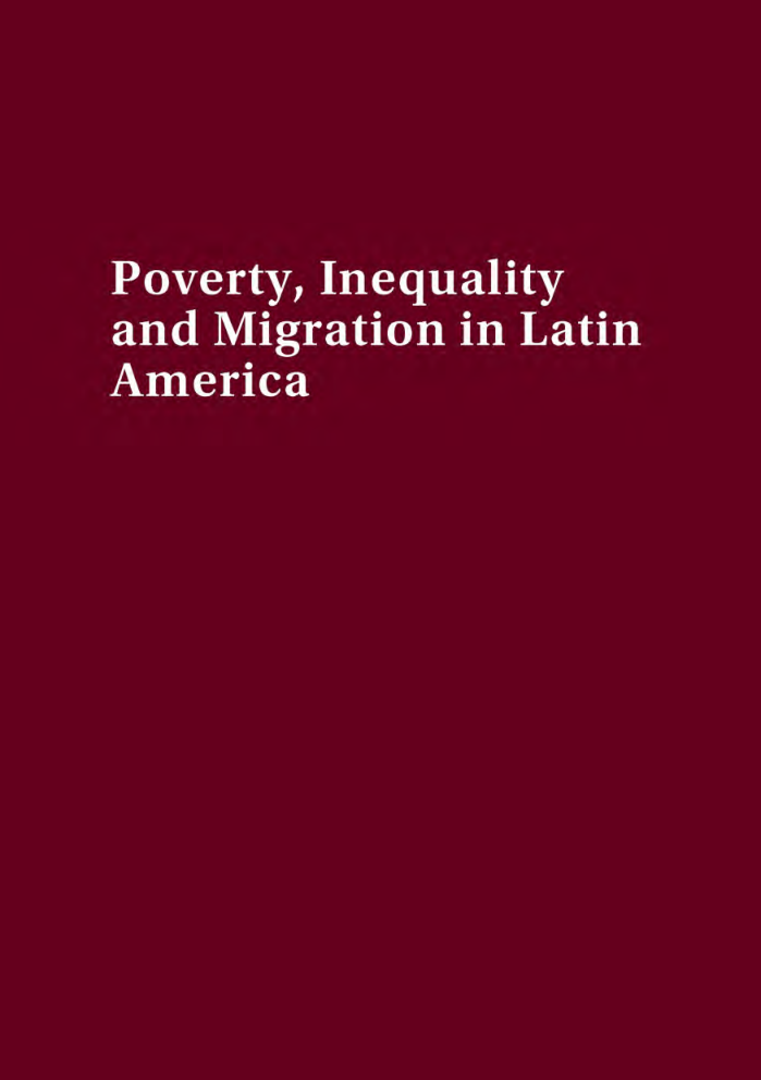 Poverty Inequality And Migration In Latin America - Page 1