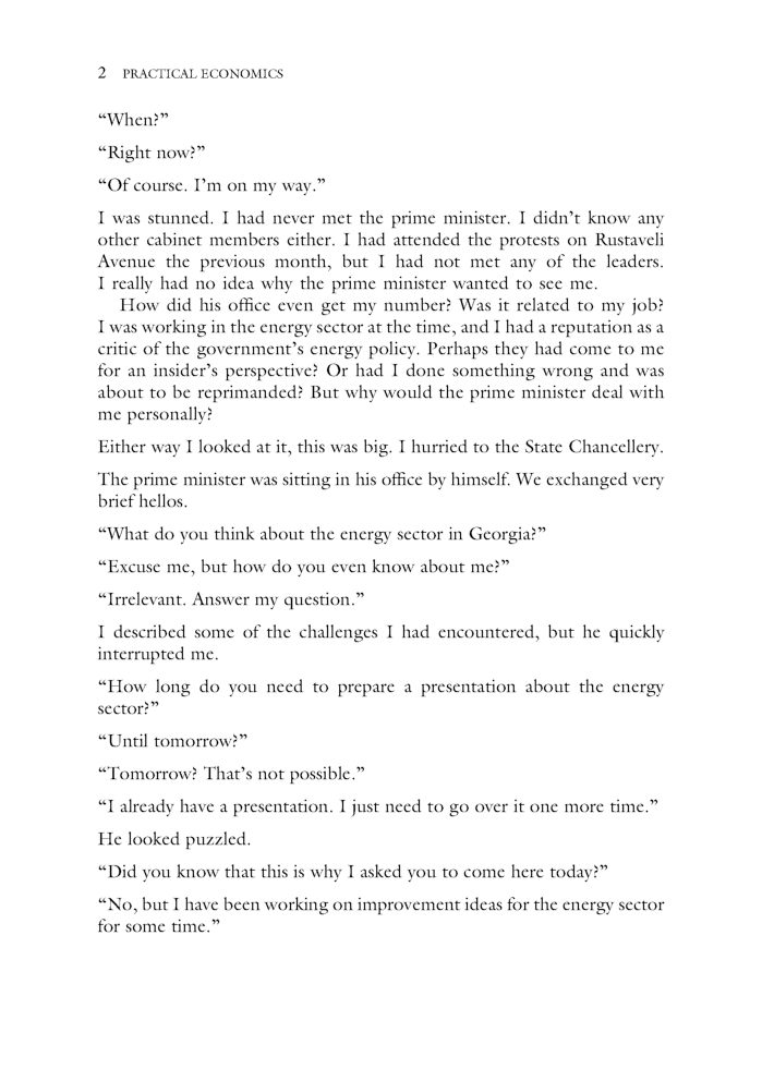 Paractical Economics Economic Transformation And Government Reform In Georgia 2004 To 2012 - Page 5