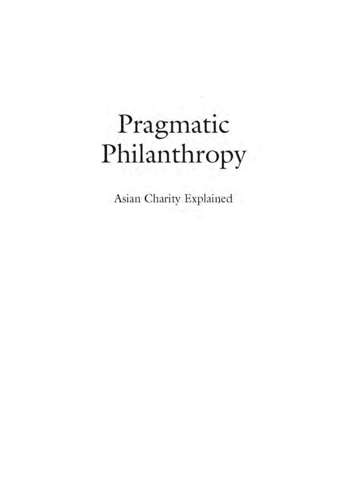 Pragmatic Philanthropy Asian Charity Explained - Page 2