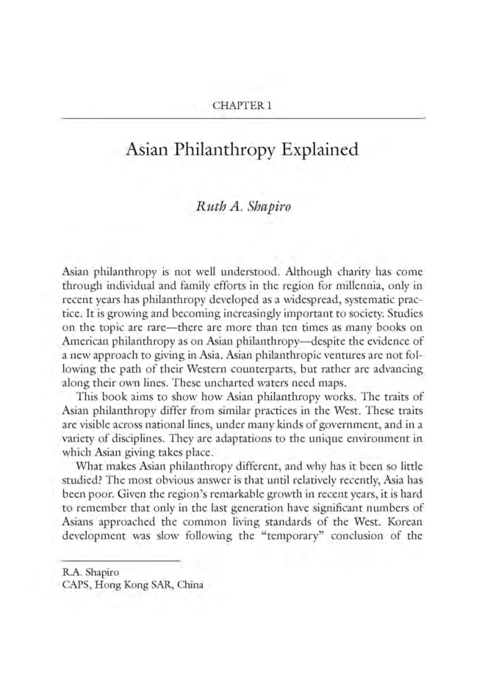 Pragmatic Philanthropy Asian Charity Explained - Page 5