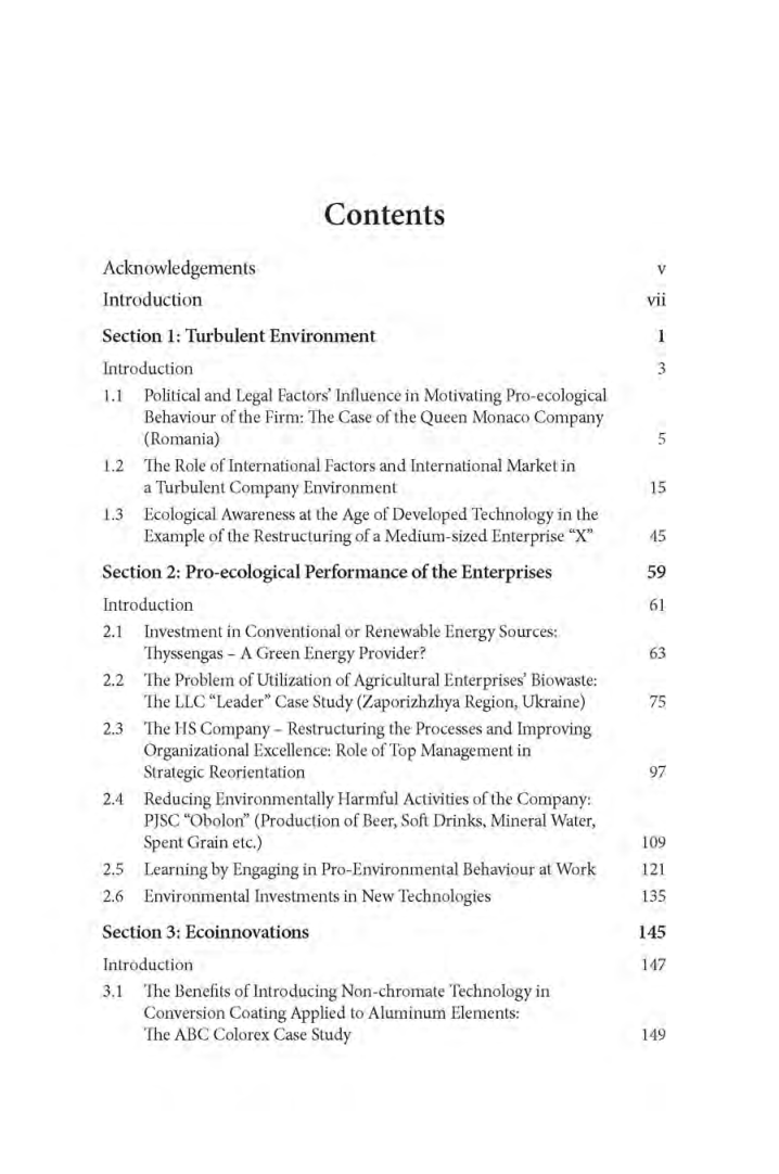 Pro Ecological Restrecturing Of Companies Case Studies - Page 3