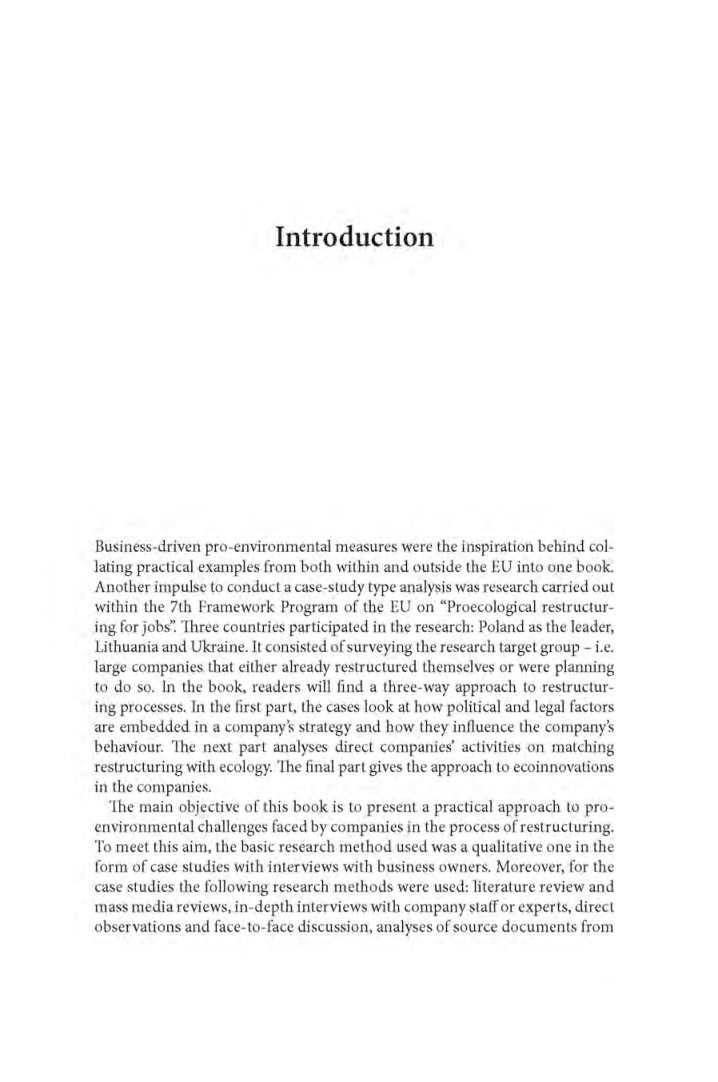 Pro Ecological Restrecturing Of Companies Case Studies - Page 5