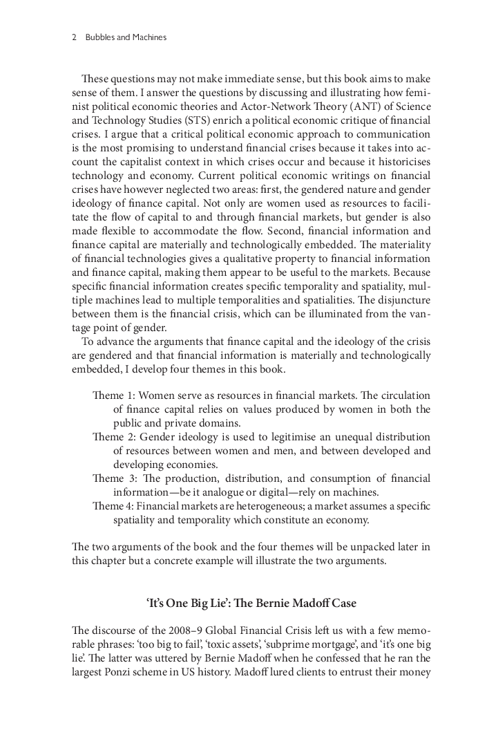 Bubbles And Machines Gender Information And Financial Crises - Page 5