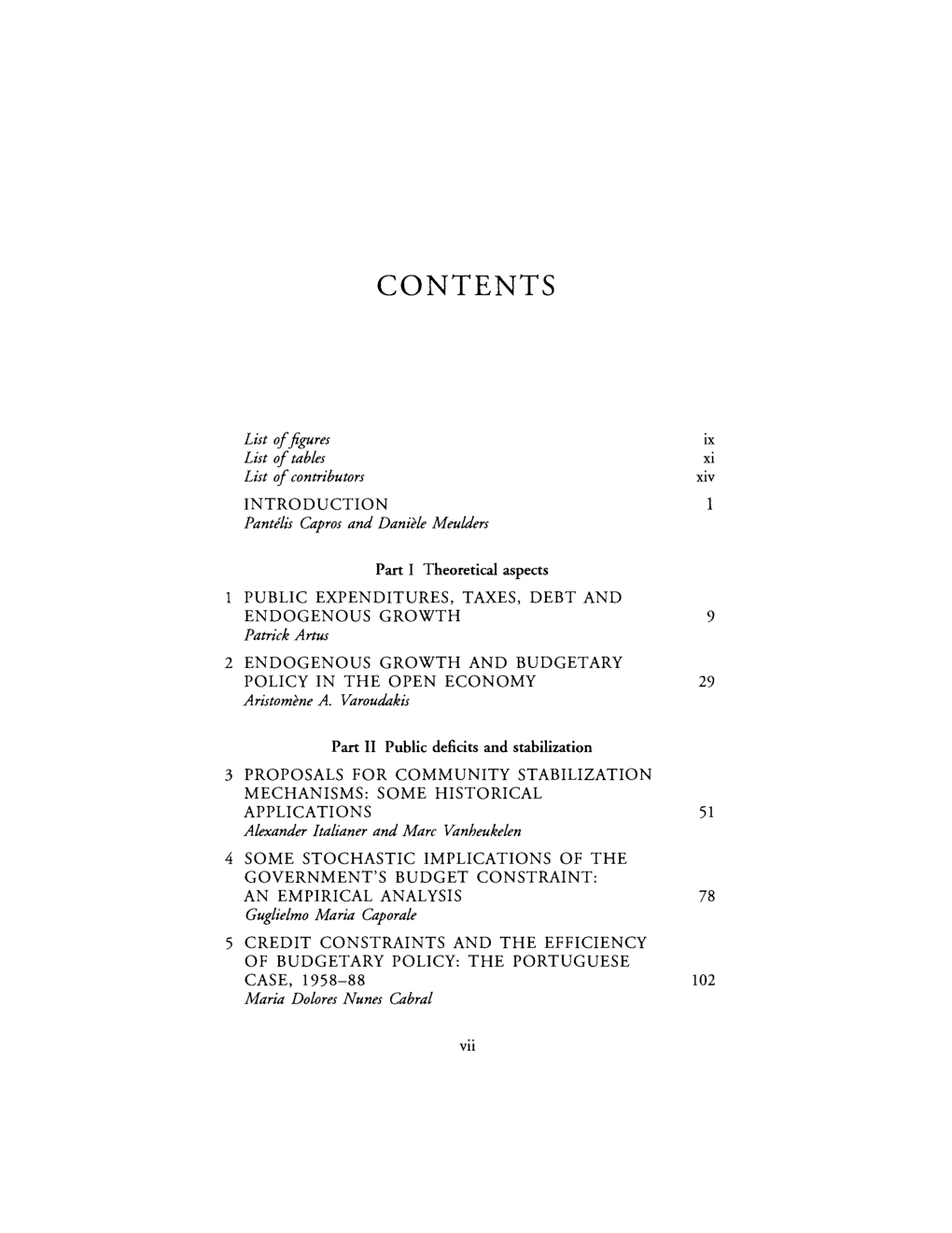 Budgetary Policy Modelling - Page 3