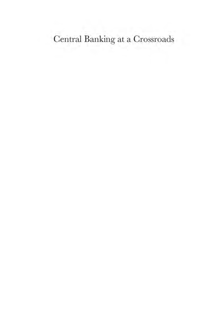 Central Banking At A Crossroads - Page 2