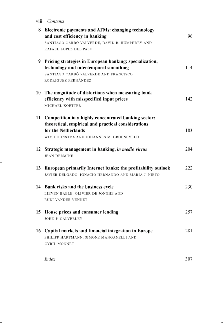 Competition And Profitability In European Financial Services - Page 4