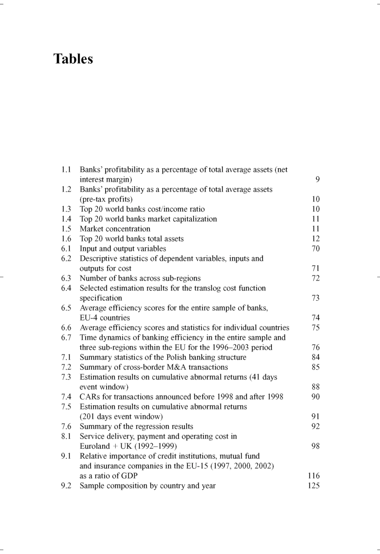 Competition And Profitability In European Financial Services - Page 5