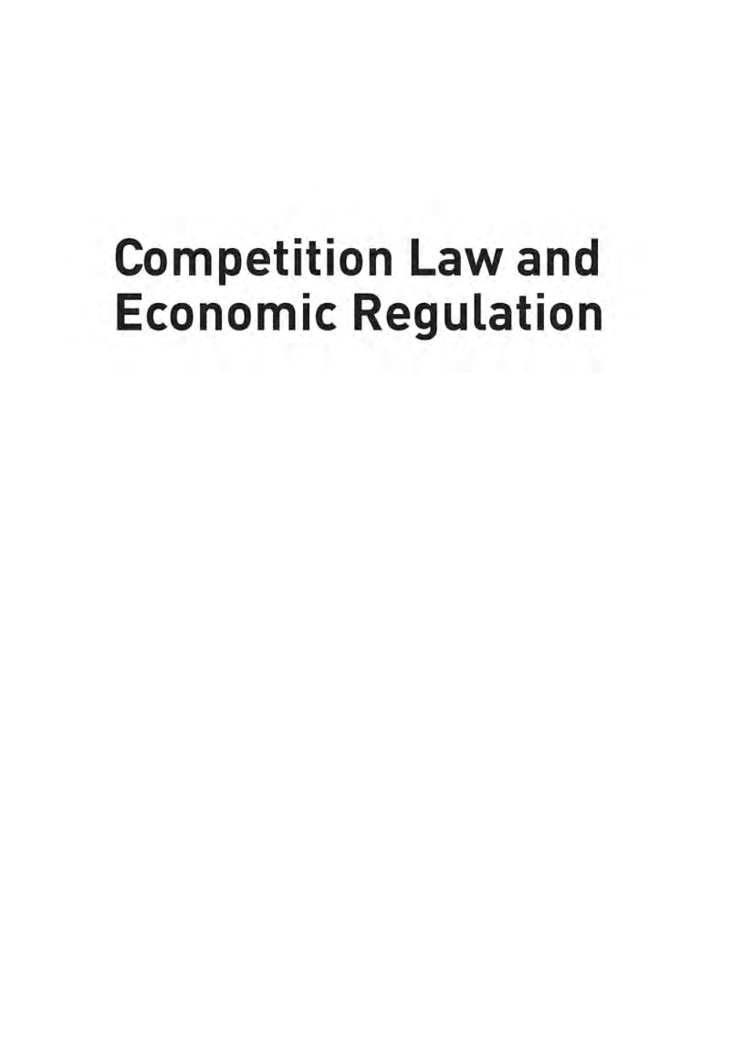 Competition Law And Economics Regulation - Page 2