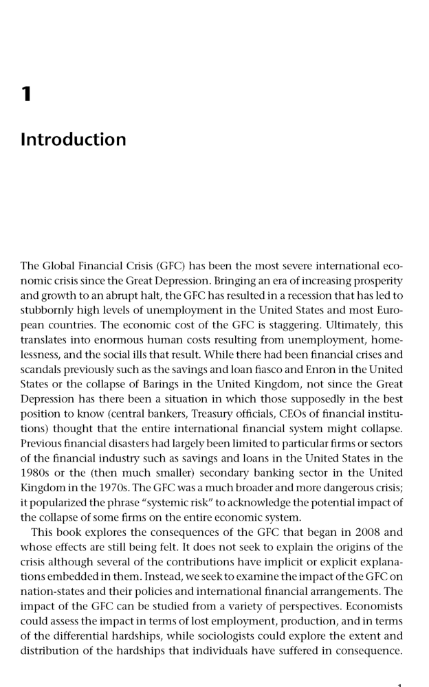 The Consequences Of The Global Financial Crisis - Page 4
