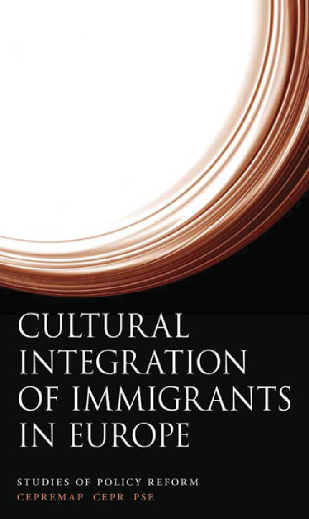 Cultural Integration Of Immigrants In Europe - Page 1