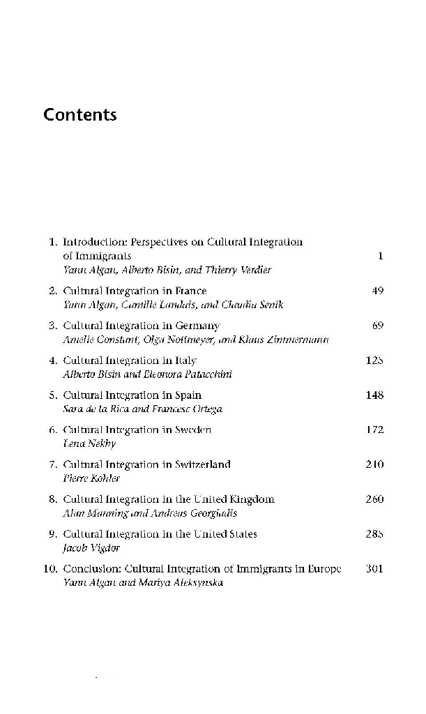 Cultural Integration Of Immigrants In Europe - Page 2
