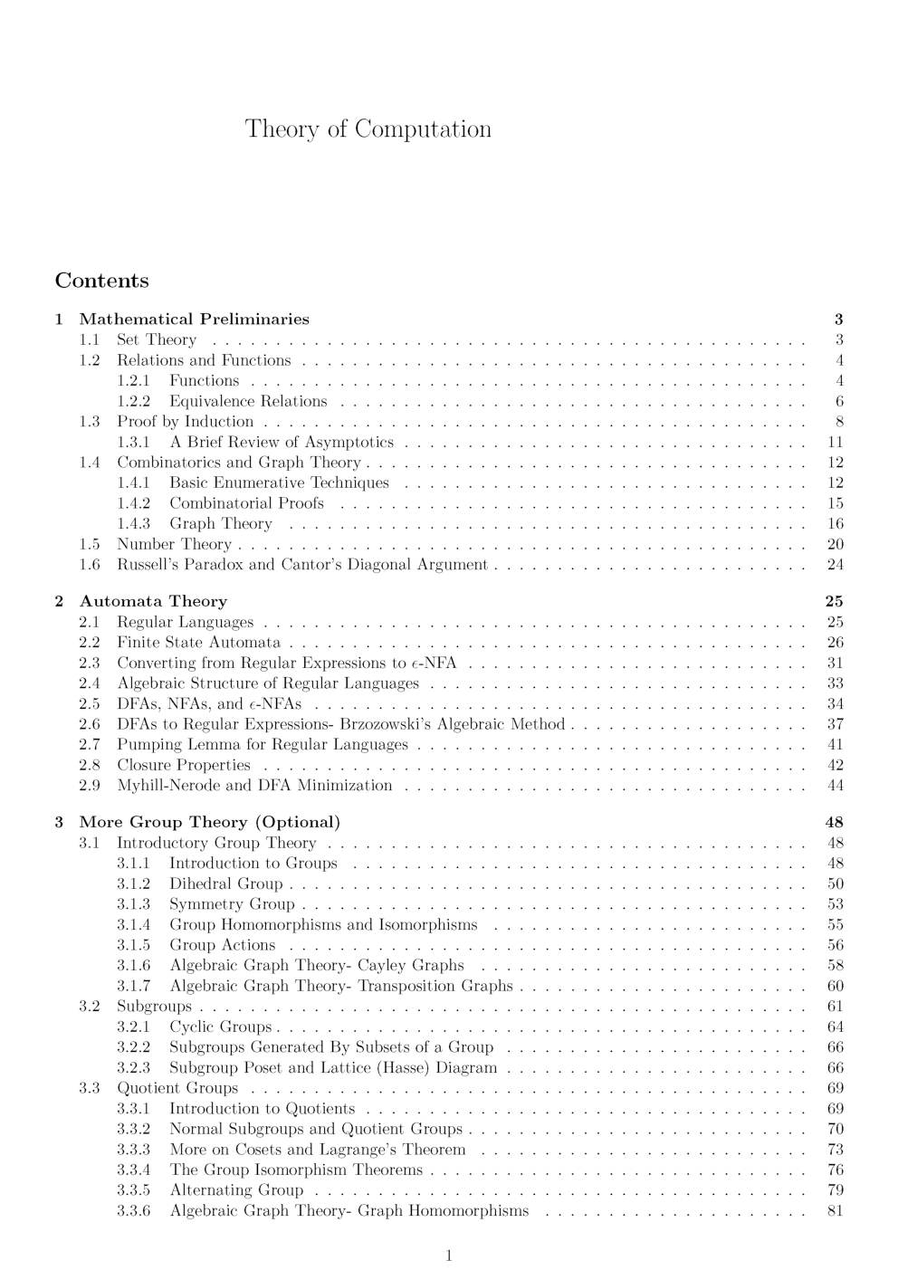 GATE Theory Of Computation Study Material For Computer Science Engineering - Page 2
