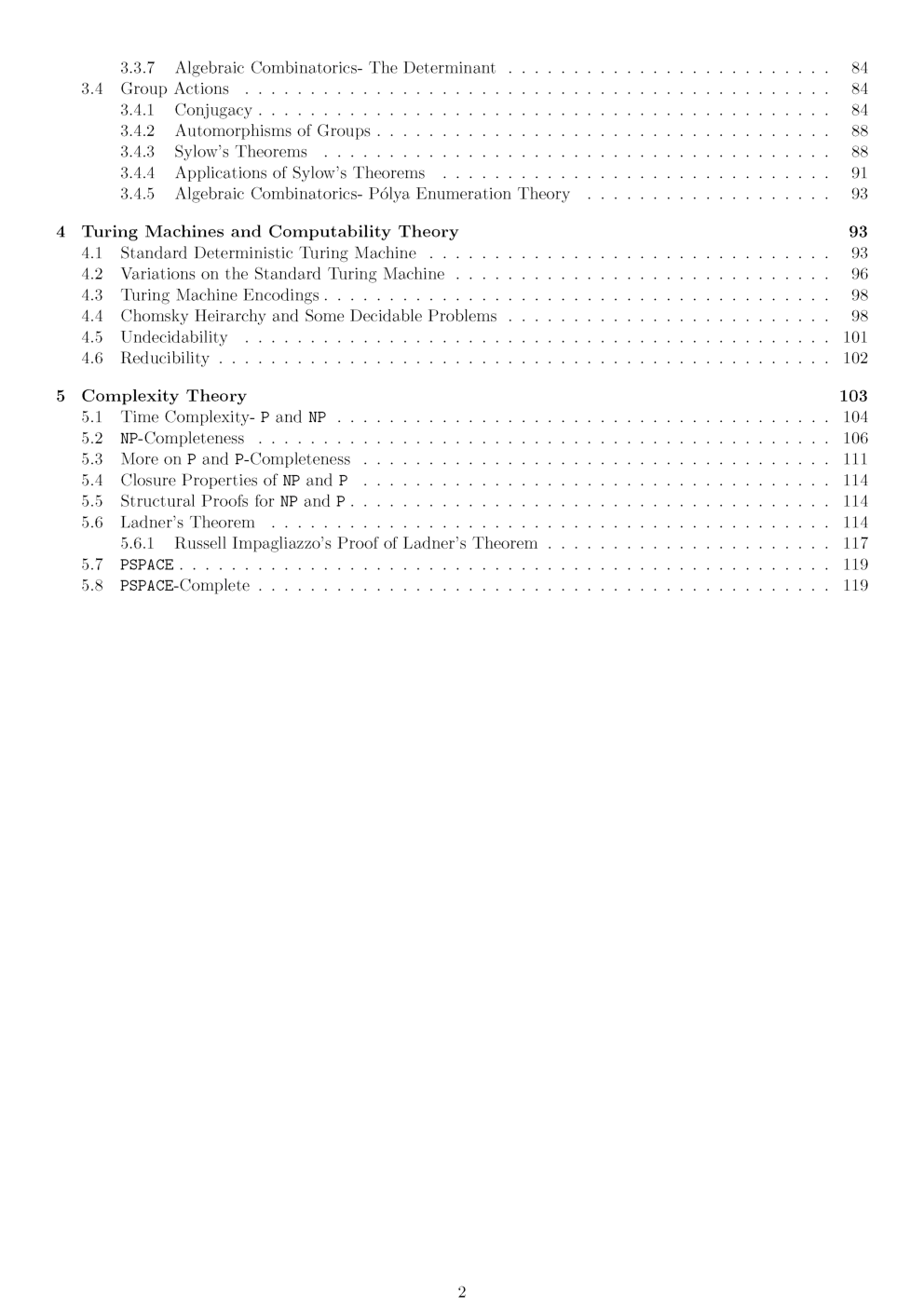 GATE Theory Of Computation Study Material For Computer Science Engineering - Page 3