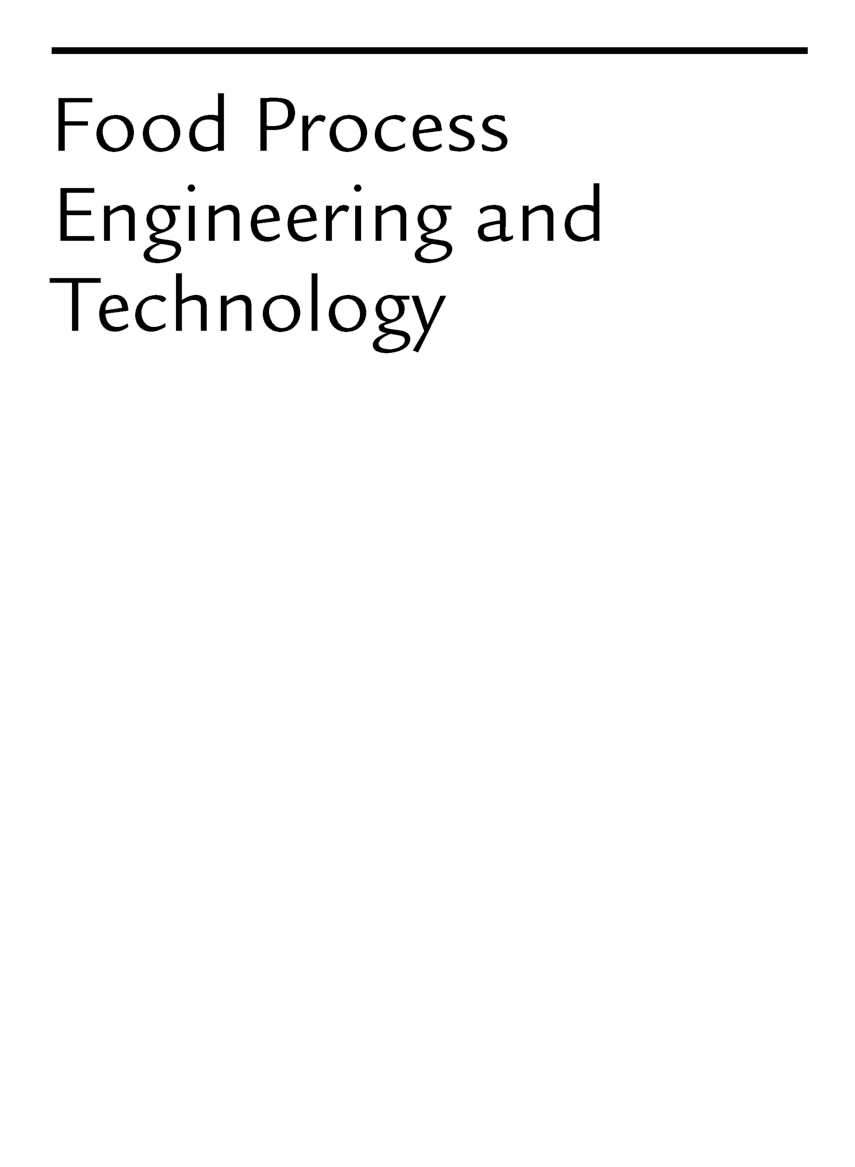 GATE Food Technology Study Material For Engineering Sciences - Page 2