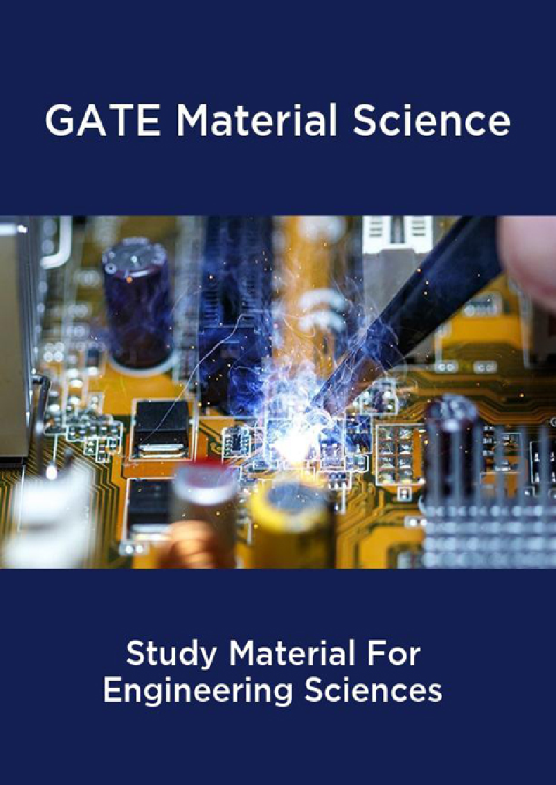 GATE Material Science Study Material For Engineering Sciences - Page 1
