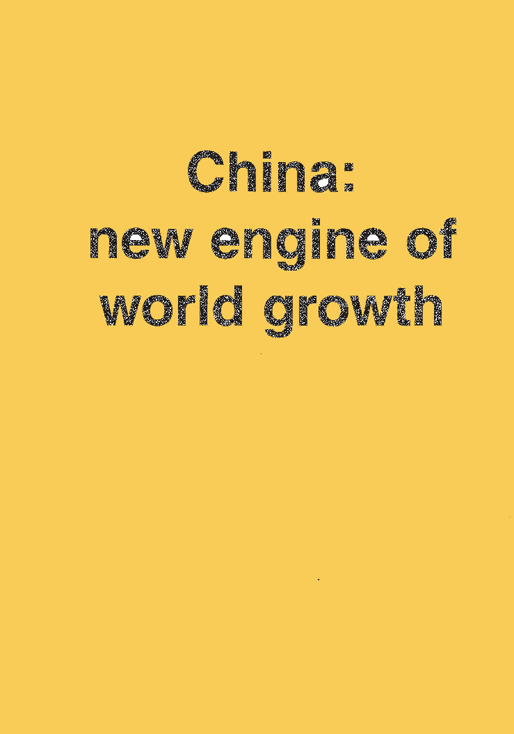 China New Engine Of World Growth - Page 1